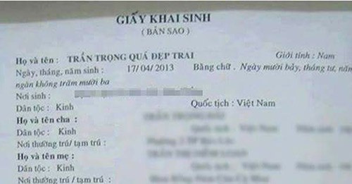 Cười té ghế với những cách đặt tên cho con theo kiểu rất liên quan - Ảnh 3.