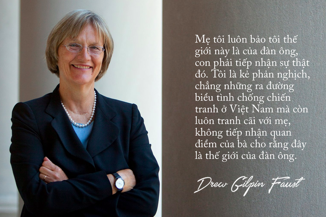 Nữ hiệu trưởng của Đại học Harvard: Thế giới này không phải của riêng đàn ông - Ảnh 4.