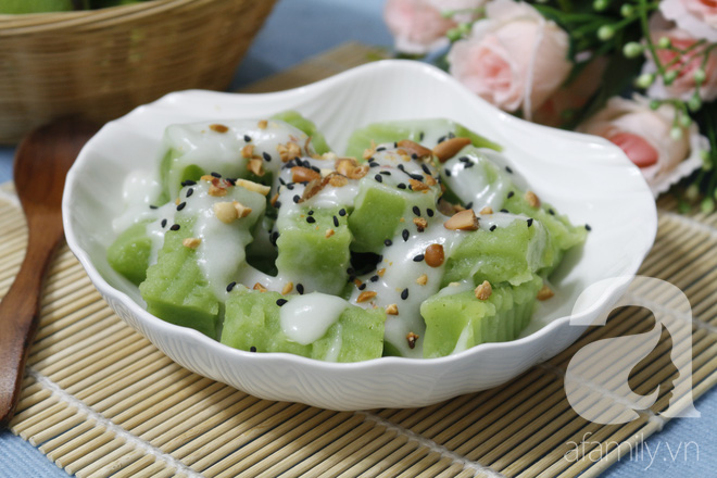 Bánh đúc lá dứa - món ăn dân dã làm mê lòng người - Ảnh 8.