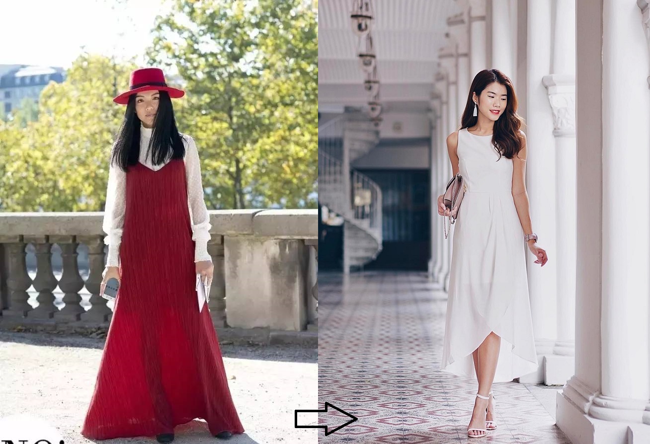 Váy dài trung niên sang trọng dành cho quý cô (2) - Đầm Quỳnh Anh Luxury  Fashion
