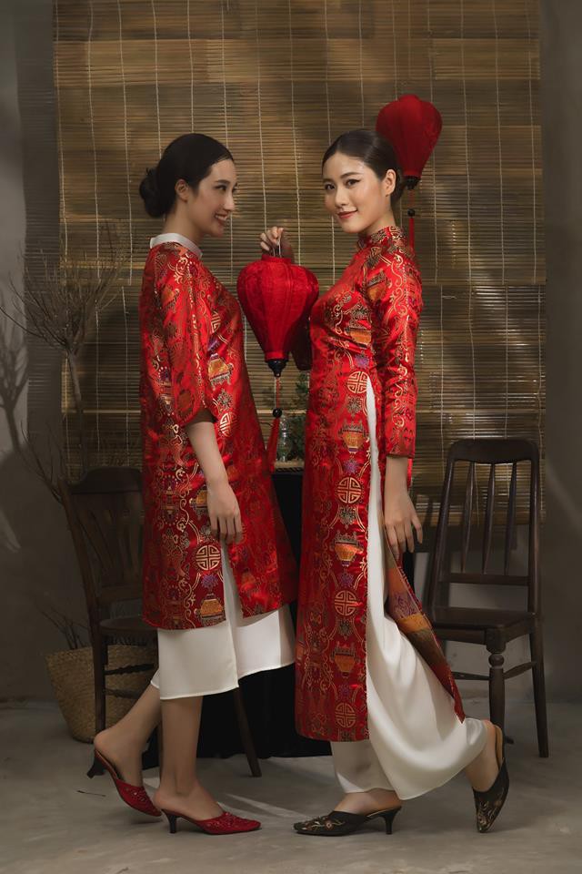 Chuẩn bị Tết tây, rục rịch Tết ta, loạt thương hiệu Việt đã tung các thiết kế áo dài duyên dáng đốn tim các nàng - Ảnh 24.