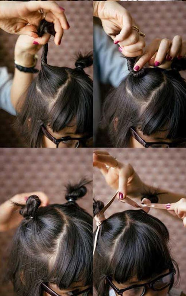 Những cách tạo kiểu với tóc ngắn đáng yêu đến "lịm người" cho bé gái