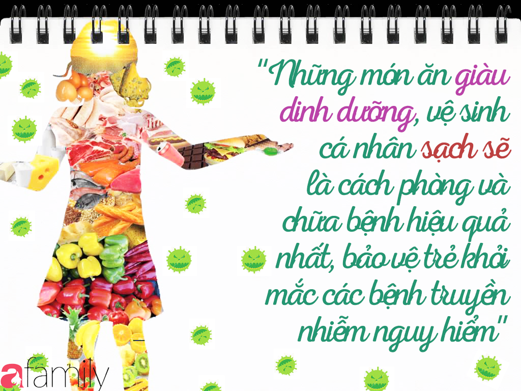Món ăn giàu dinh dưỡng cho trẻ bị tay chân miệng