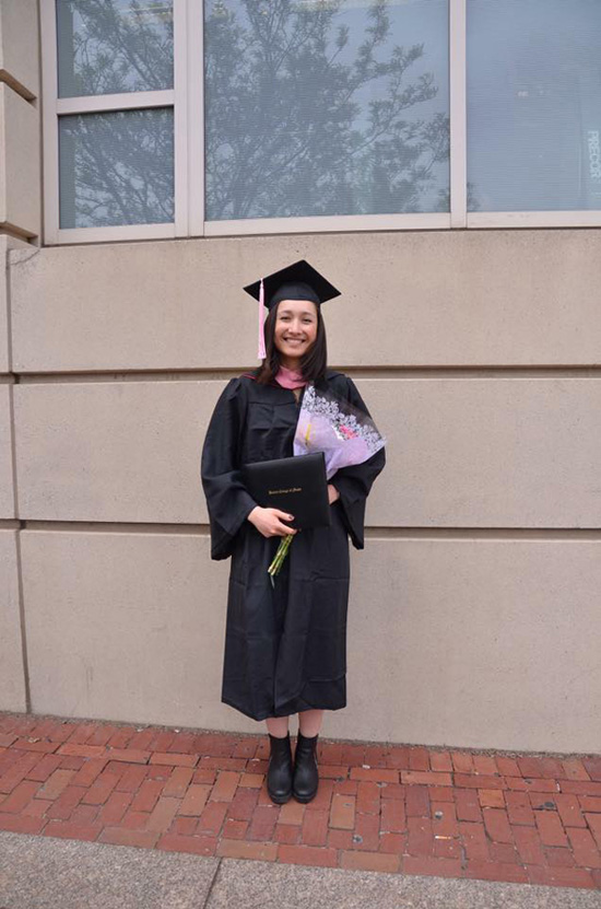 Con gái Mỹ Linh - Anh Quân xinh đẹp rạng ngời trong ngày nhận bằng tốt nghiệp đại học âm nhạc danh tiếng của Mỹ - Ảnh 1.