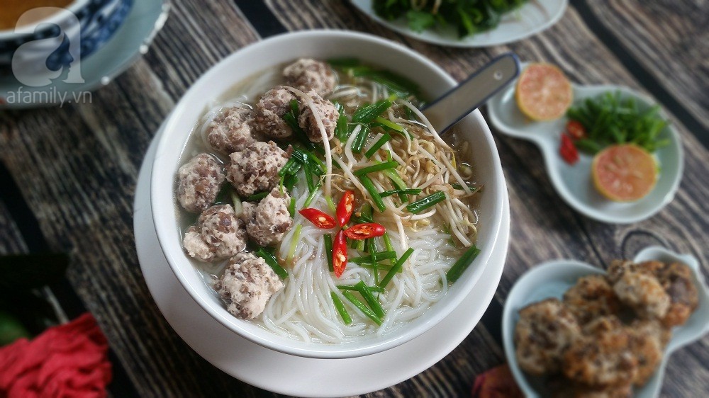 Cách Nấu Bún Mọc Ăn Sáng