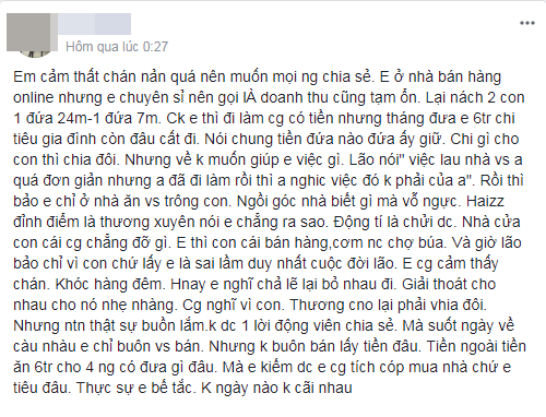 Hội mẹ bỉm nổi điên với anh chồng nuôi con cũng bắt vợ chia đôi, tuyên bố đi làm rồi thì không cần lau nhà - Ảnh 1.