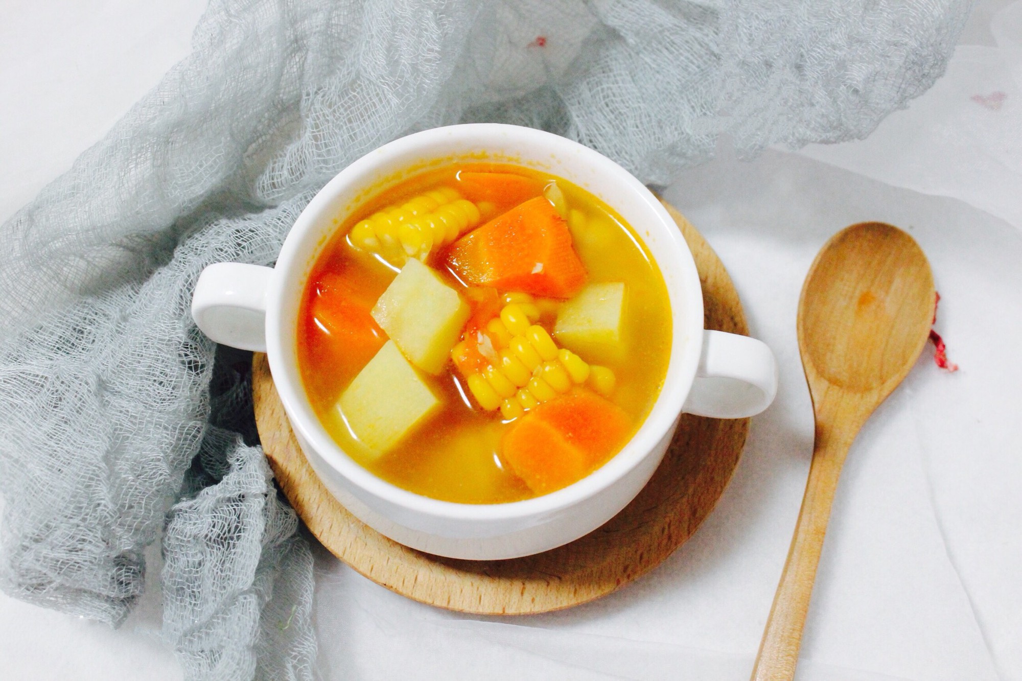 Ngọt ngon canh rau củ nấu chay - Ảnh 5. Ngọt ngon canh rau củ nấu chay - Ảnh 5.