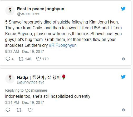 Xôn xao thông tin fan hâm mộ của Jonghyun (SHINee) đã chọn cách tự sát theo thần tượng - Ảnh 1.