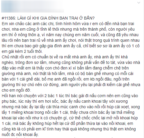 Đắng lòng cô gái lên mạng tố nhà bạn trai ở bẩn: Nhà không dùng nước rửa bát trong mấy chục năm - Ảnh 1.