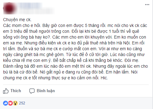 Bà nội quá nhiệt tình chăm cháu, cho cả tiền thuê osin, con dâu còn hận vì bà chia rẽ tình mẹ con - Ảnh 1.