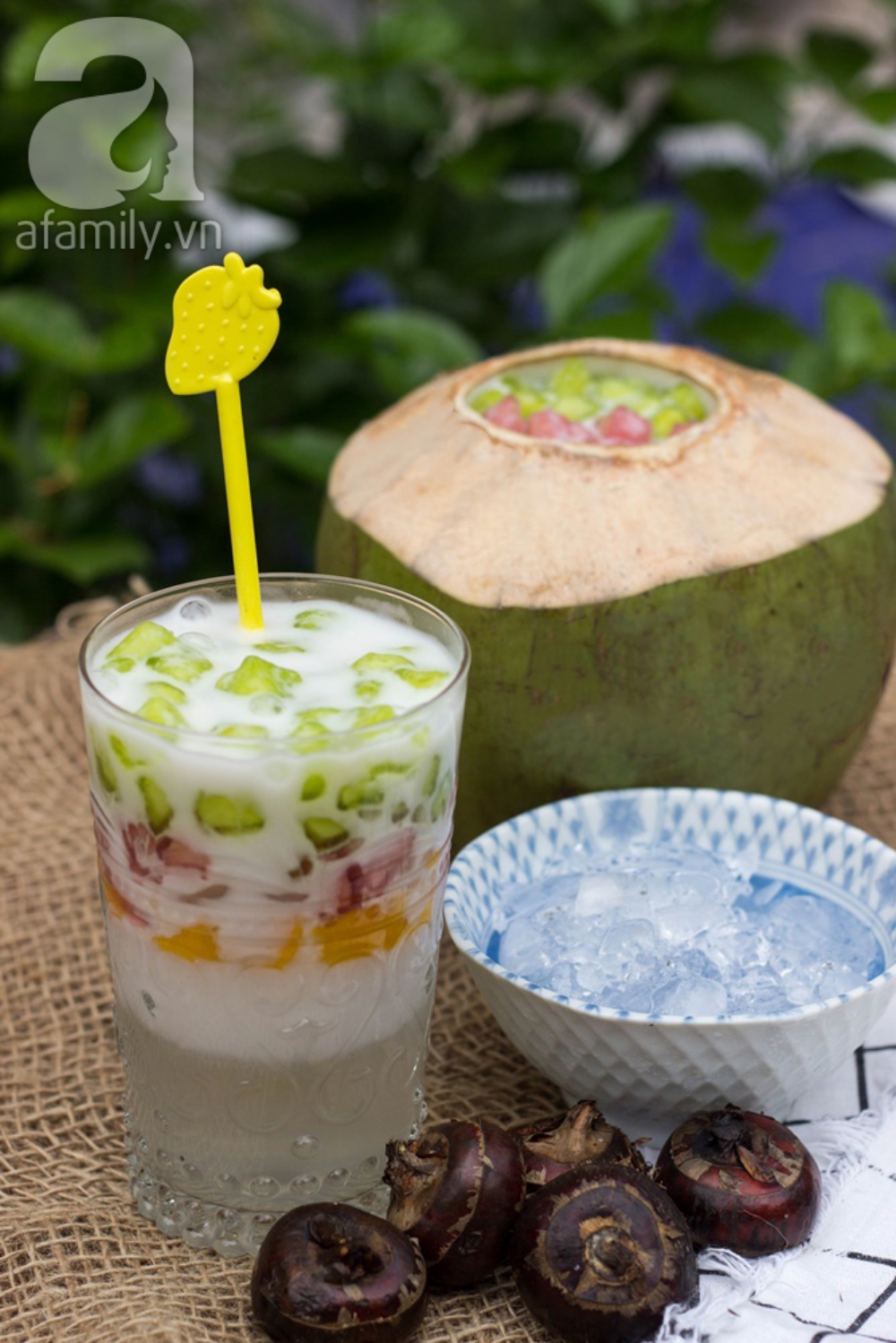 Cách làm chè củ năng - món chè được giới trẻ Hà Nội check in rần rần - Ảnh 15. Cách làm chè củ năng - món chè được giới trẻ Hà Nội check in rần rần - Ảnh 15.