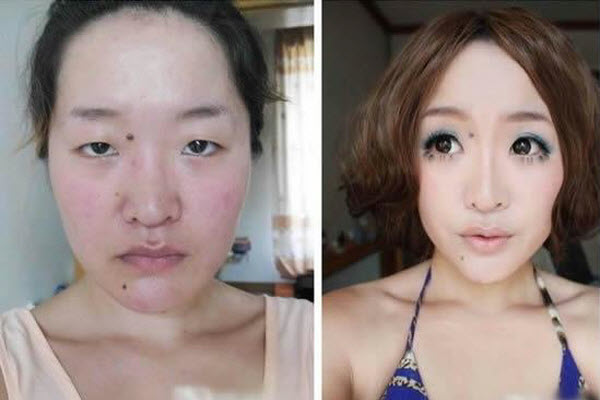 Yêu nhau bao lâu luôn make-up kỹ càng, sau khi mặn nồng, lộ mặt mộc thì cô nàng bị đá - Ảnh 4.