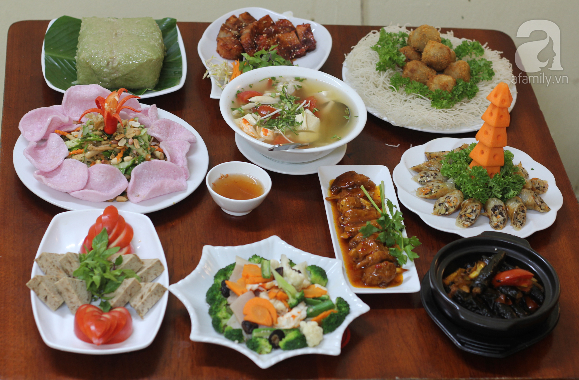 6 địa chỉ đặt cỗ chay đa dạng món, giá mềm cho rằm tháng bảy ở Hà Nội - Ảnh 23. 6 địa chỉ đặt cỗ chay đa dạng món, giá mềm cho rằm tháng bảy ở Hà Nội - Ảnh 23.