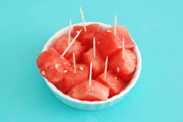 Serving Finger Foods with Toothpick