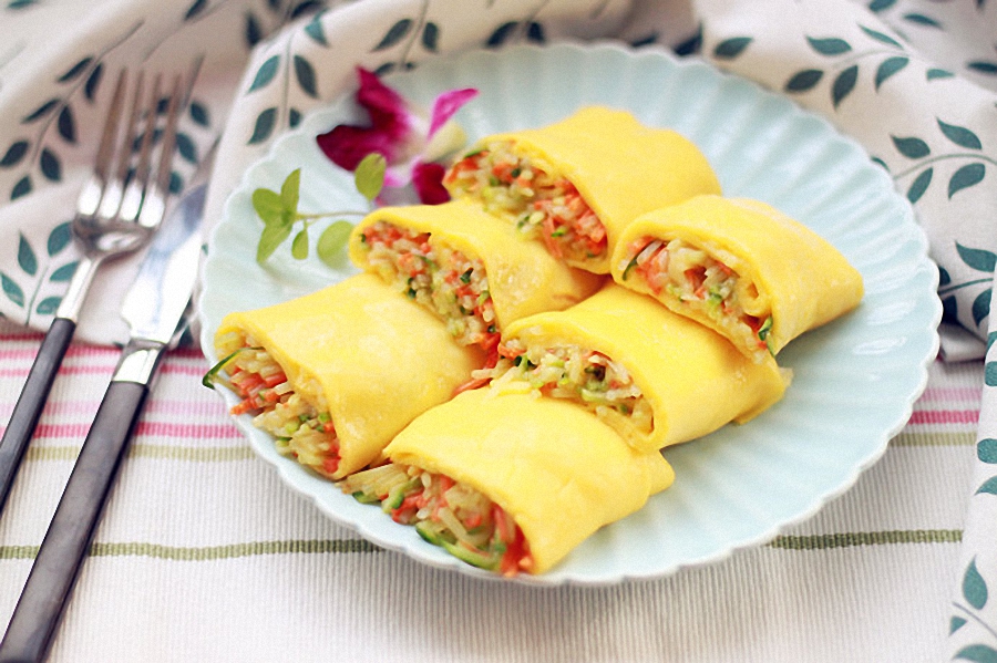 Cách làm BÁNH CREPE rau củ, Cach lam banh crepe rau cu, BÁNH CREPE RAU CỦ