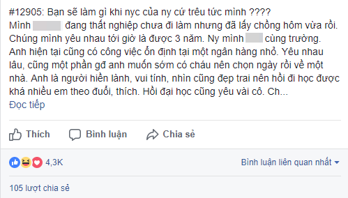 Các mẹ các chị làm gì khi gặp thể loại người yêu cũ của chồng suốt ngày tìm cách chọc tức mình? - Ảnh 1.