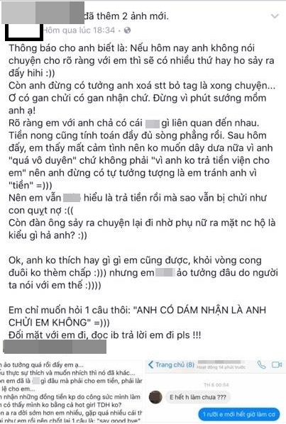 Hết hồn thanh niên tán gái kiểu mới: bắt cô gái đi viện truyền nước rồi ghi nợ 600k, trả tiền xong vẫn dọa đánh - Ảnh 5.