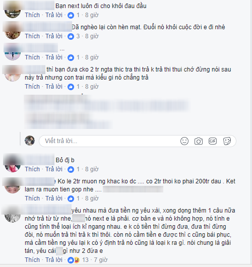 Bị chia tay vì cho bạn trai vay 2 triệu kèm giao hẹn nhớ trả dần cho em, cô nàng vẫn không hiểu tại sao - Ảnh 4.