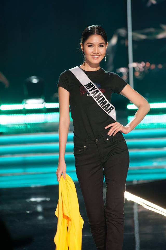 Nguyễn Thị Loan nổi bật trong trong buổi tổng duyệt trước thềm chung kết Miss Universe 2017 - Ảnh 3.