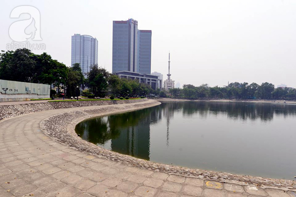 Chùm ảnh: Người dân Thủ đô tận hưởng khoảnh khắc thanh bình ở hồ Thành Công - Ảnh 11.