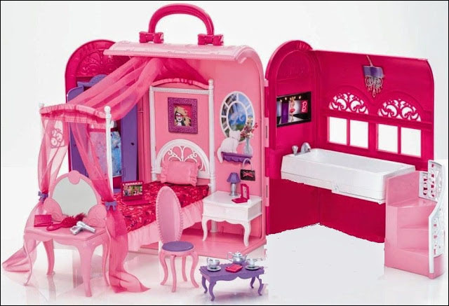 Khám Phá Bộ Nhà Búp Bê Barbie Lộng Lẫy Được Bé Gái Yêu Thích Có Giá Gần 2  Triệu Đồng