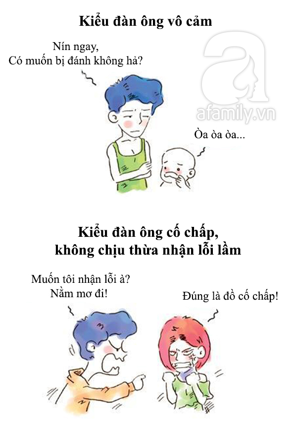 Tranh vui: Nếu gặp phải những kiểu đàn ông dưới đây, chị em nên tránh càng xa càng tốt! - Ảnh 3.