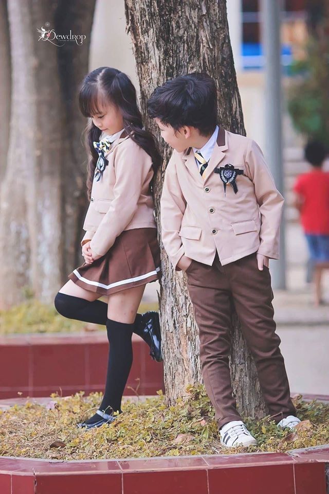 Hoa khôi nhí Tuyên Quang tiếp tục gây sốt trong bộ đồng phục đẹp như nữ sinh Hàn Quốc - Ảnh 9.