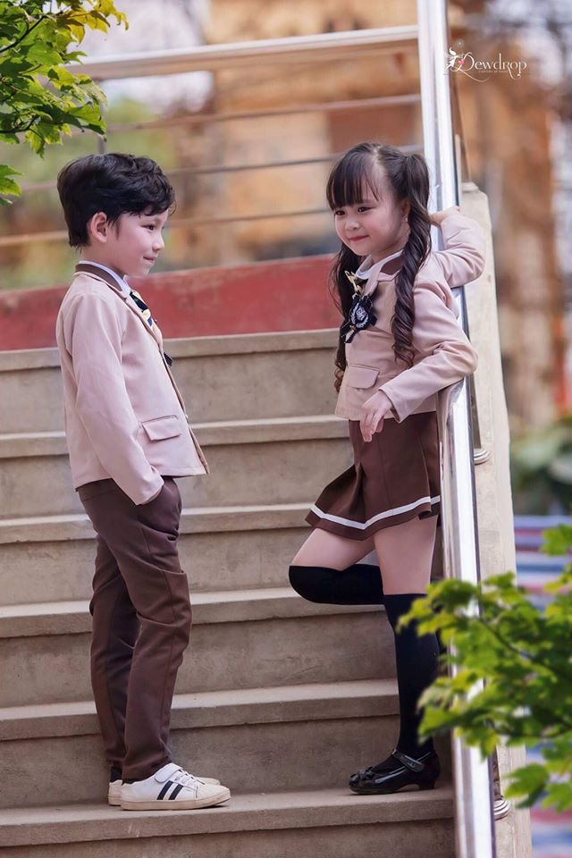 Hoa khôi nhí Tuyên Quang tiếp tục gây sốt trong bộ đồng phục đẹp như nữ sinh Hàn Quốc - Ảnh 17.