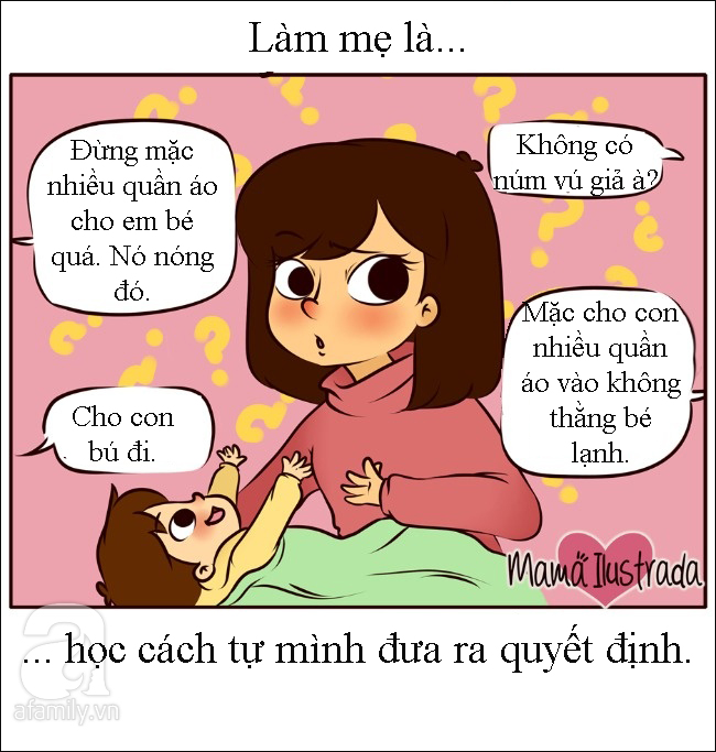 Bộ tranh lột tả trúng phóc những hỉ, nộ, ái, ố của hành trình làm mẹ - Ảnh 14.