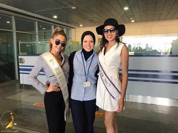 Mới đến Ai Cập Nguyễn Thị Thành giành giải thưởng đầu tiên tại “Miss Eco International 2017” - Ảnh 2. Mới đến Ai Cập Nguyễn Thị Thành giành giải thưởng đầu tiên tại “Miss Eco International 2017” - Ảnh 2.