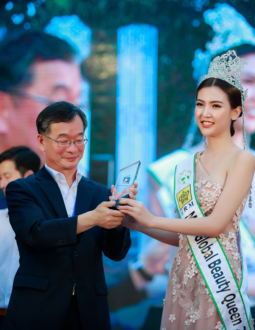 Người đẹp Ngọc Duyên được bổ nhiệm làm đại sứ quảng bá Olympic mùa Đông 2018 - Ảnh 2.