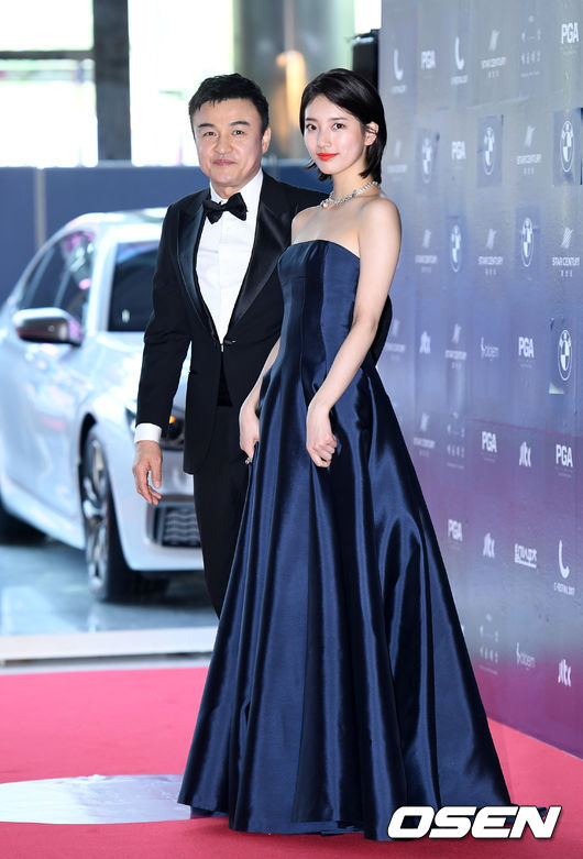 Park Shin Hye béo lên trông thấy khi xuất hiện cùng dàn sao Hàn trên thảm đỏ Baeksang 2017 - Ảnh 5.