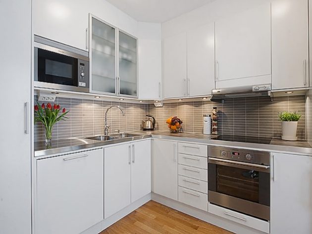 19 great decorating ideas for small kitchens that look spacious - Photo 14.