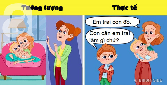 Khác nhau một trời một vực giữa tưởng tượng và thực tế làm mẹ - Ảnh 8.