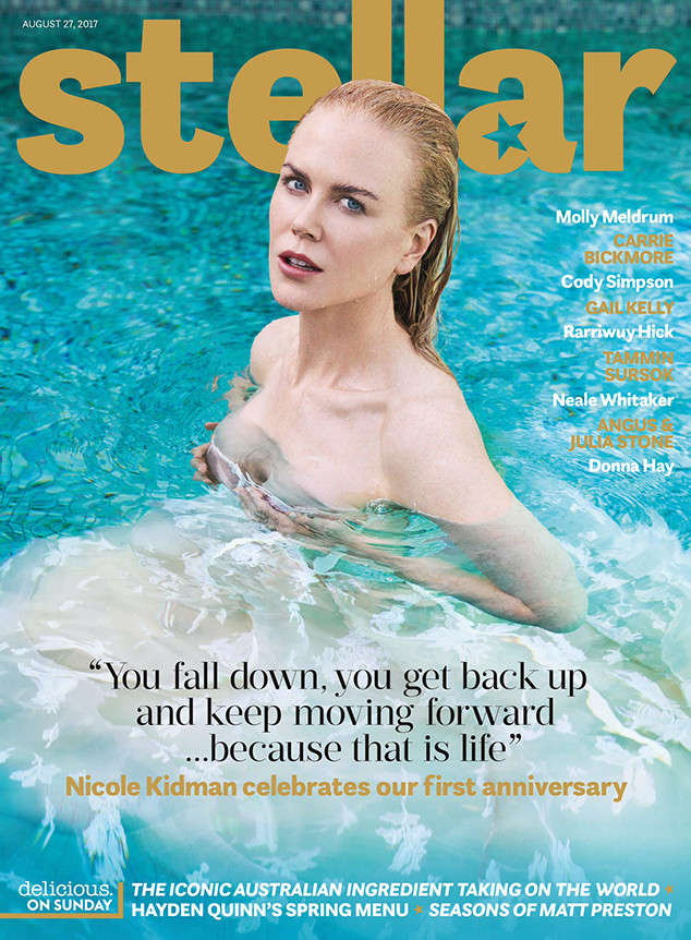 “Thiên nga Úc” Nicole Kidman ôm vòng 1 nóng bỏng dưới hồ bơi - Ảnh 2.