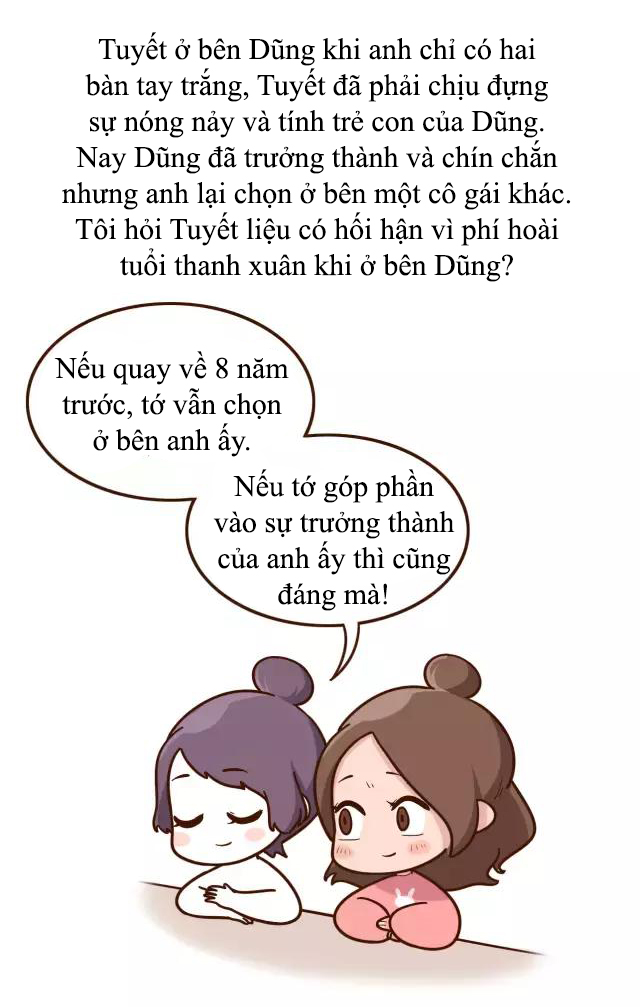 Truyện tranh: Phản ứng bất ngờ của cô gái bị bạn trai bỏ rơi sau 8 năm mặn nồng - Ảnh 9.