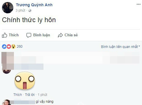 Trương Quỳnh Anh xác nhận ly hôn với Tim sau 7 năm gắn bó?  - Ảnh 1.