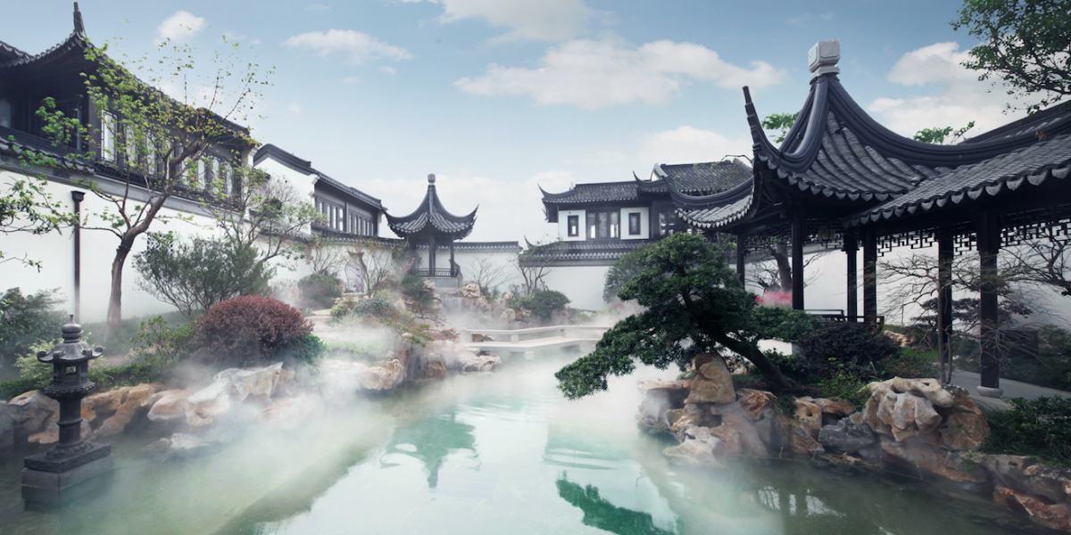 Tianwendai  bồng lai tiên cảnh gần Phượng Hoàng cổ trấn  iVIVUcom