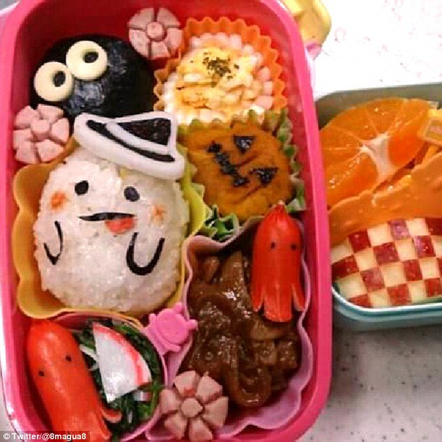 Những hộp cơm bento cho trẻ theo chủ đề Halloween vô cùng đáng yêu - Ảnh 2.