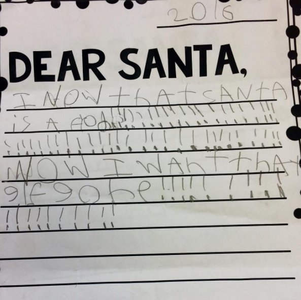 Những lá thư gửi ông già Noel của trẻ khiến người lớn không thể nhịn cười - Ảnh 12.