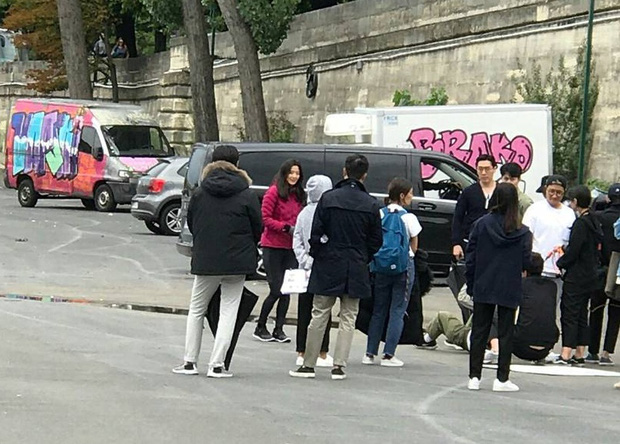 Jun Ji Hyun vác bụng bầu sang Pháp quay quảng cáo - Ảnh 3. Jun Ji Hyun vác bụng bầu sang Pháp quay quảng cáo - Ảnh 3.
