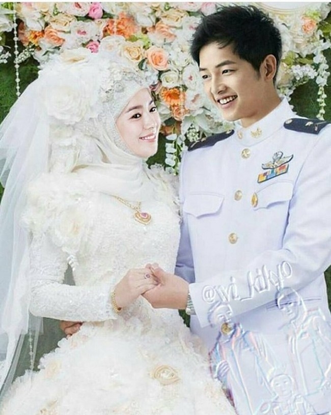 Loạt ảnh cưới đủ phong cách dễ thương của Song Joong Ki - Song Hye Kyo qua góc nhìn của fan - Ảnh 12.