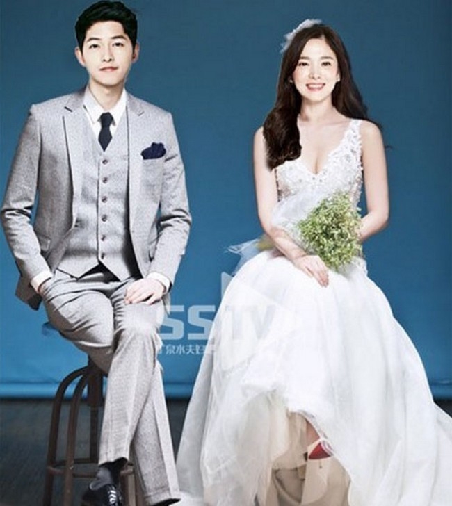 Loạt ảnh cưới đủ phong cách dễ thương của Song Joong Ki - Song Hye Kyo qua góc nhìn của fan - Ảnh 14.