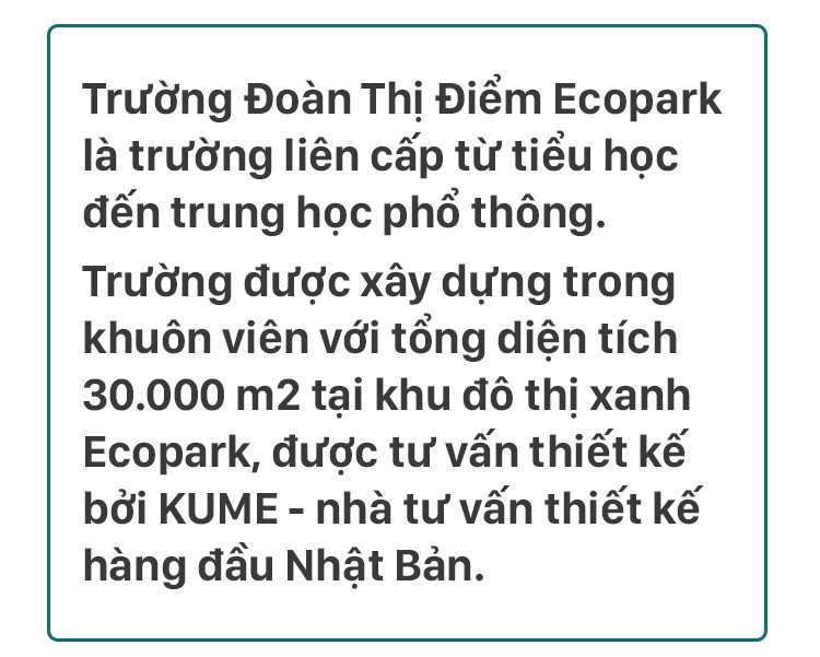 Đoàn Thị Điểm Ecopark: ngôi trường của những niềm vui xanh, nơi lũ trẻ được vui chơi trong bầu không khí mát lành - Ảnh 4.