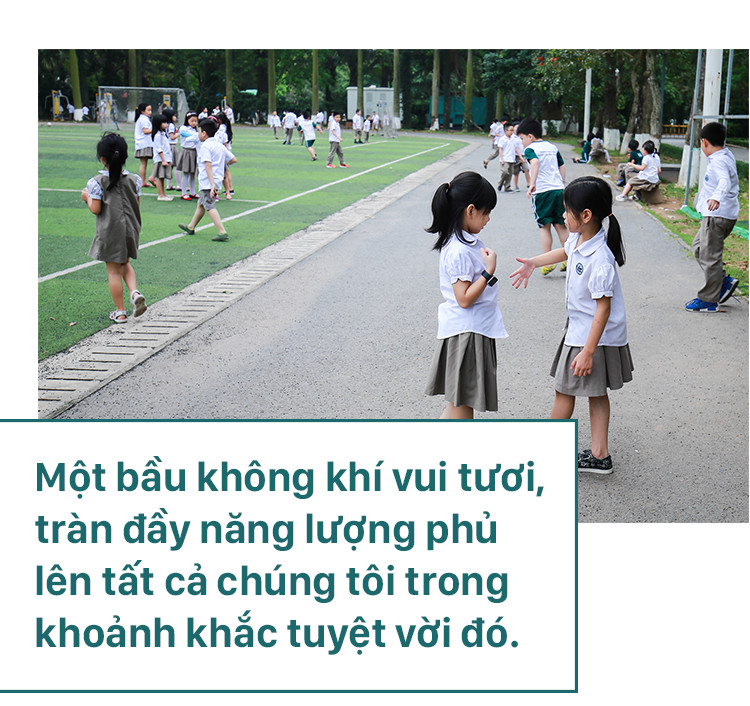 Đoàn Thị Điểm Ecopark: ngôi trường của những niềm vui xanh, nơi lũ trẻ được vui chơi trong bầu không khí mát lành - Ảnh 8.
