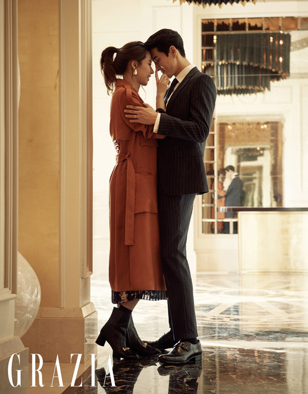Cặp đôi yêu nhanh cưới vội Lee Dong Gun và Jo Yoon Hee tình tứ trong ảnh cưới - Ảnh 5.