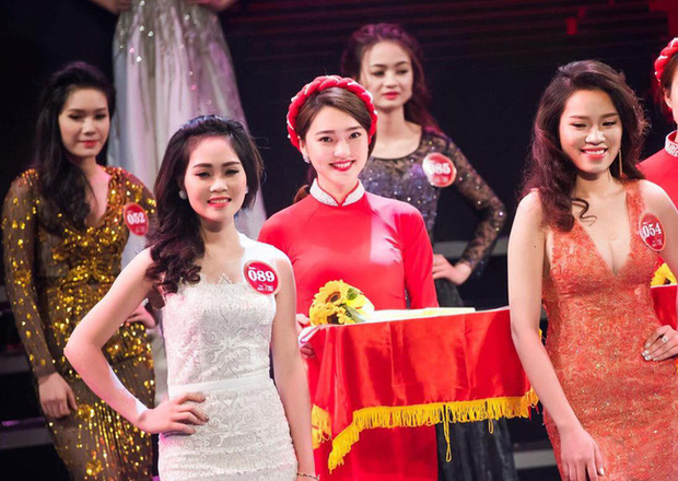 Cận cảnh nhan sắc Nữ PG từng gây bão mạng đụng váy Chi Pu, Hari Won ở Hoa hậu Hoàn vũ - Ảnh 3.