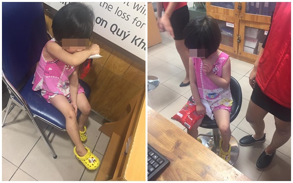 Hà Nội: Bé gái bị mẹ mắng chửi, dùng túi đánh vào mặt ngay siêu thị vì làm mất một gói kẹo - Ảnh 4.