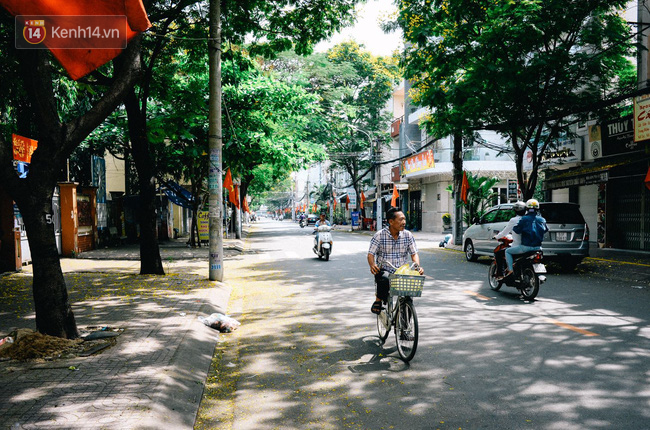 Mùng một Tết trả lại những con đường yên tĩnh cho Sài Gòn mến thương - Ảnh 1.