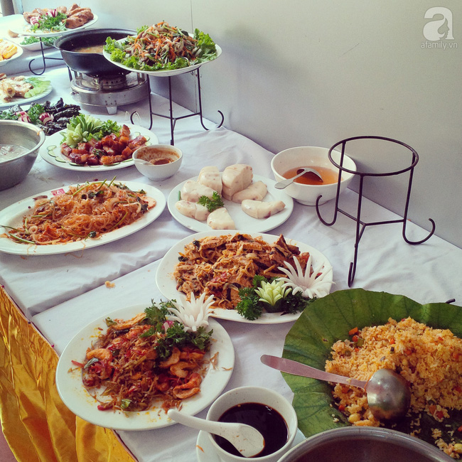 5 địa chỉ buffet chay ngon, không gian lịch sự, giá dưới 120 ngàn ở Hà Nội - Ảnh 2. 5 địa chỉ buffet chay ngon, không gian lịch sự, giá dưới 120 ngàn ở Hà Nội - Ảnh 2.
